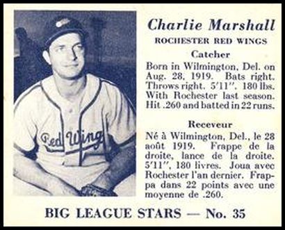 35 Charlie Marshall